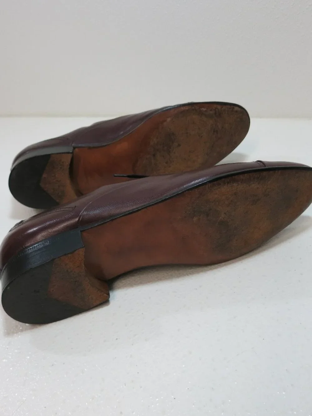 Mario De Gerard Oil Tanned Leather Oxfords Dress Shoes Men's Formal Footwear 9.5
